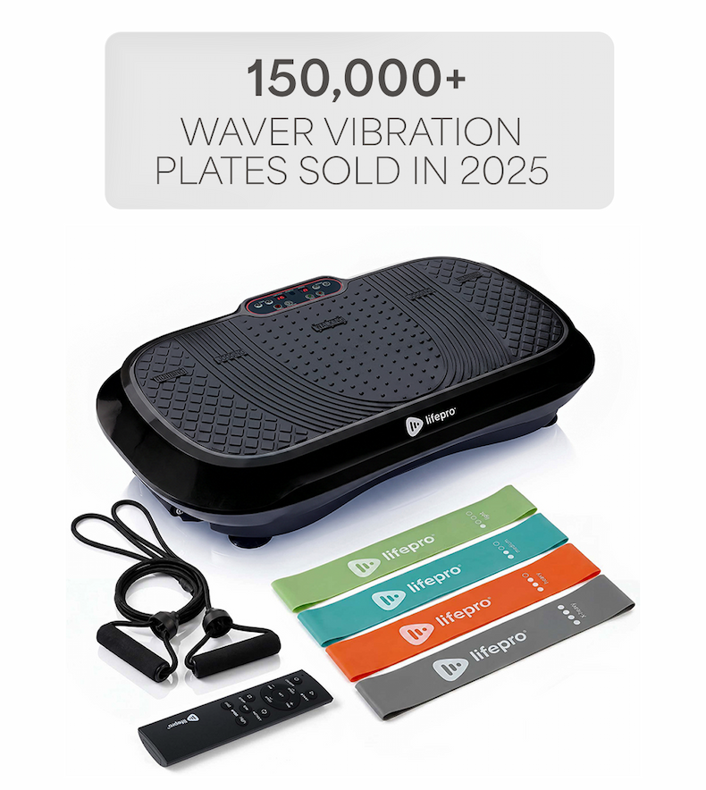 150,000+ Waver Vibration Plates Sold in 2025