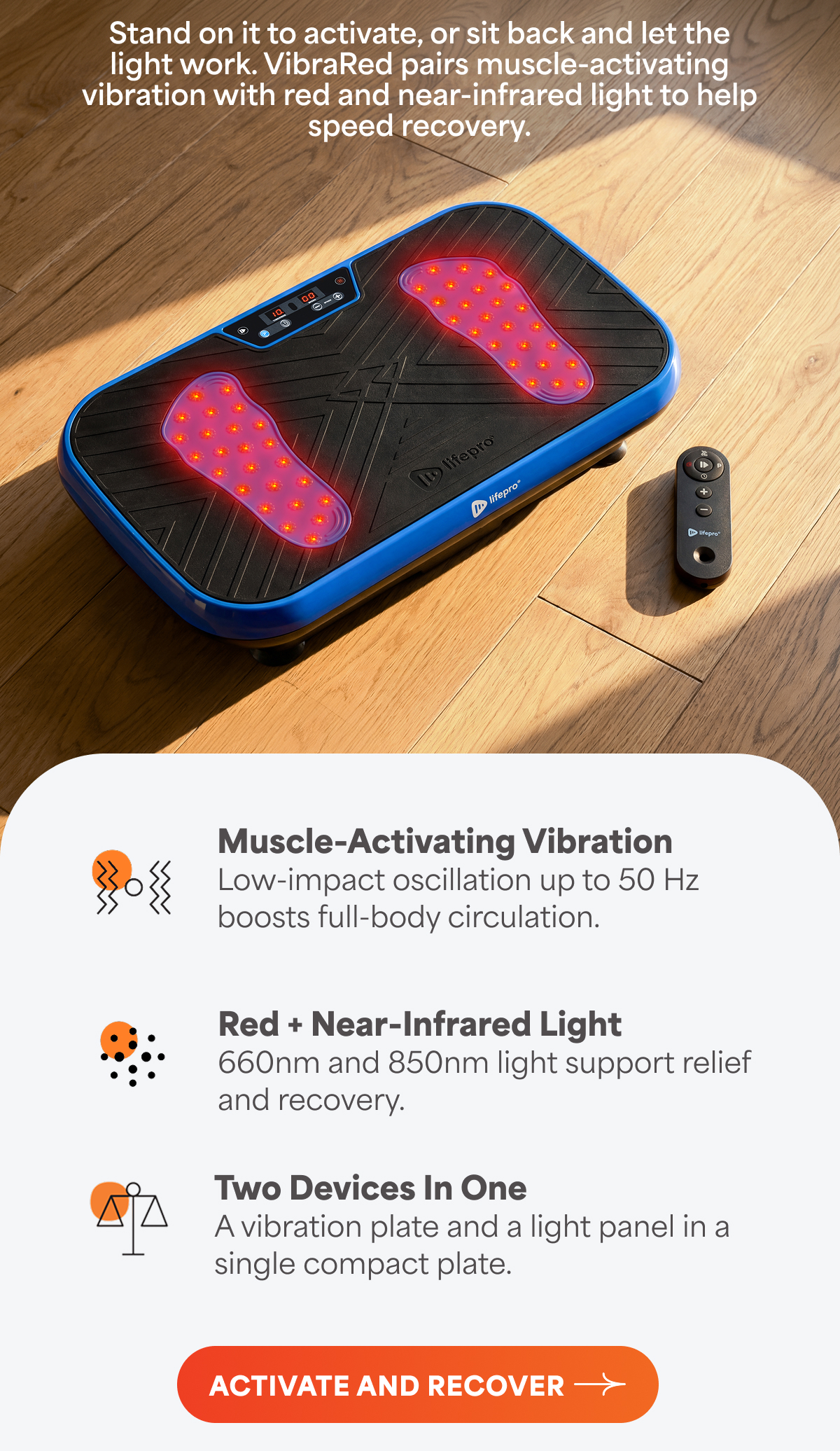 Activate and Recover