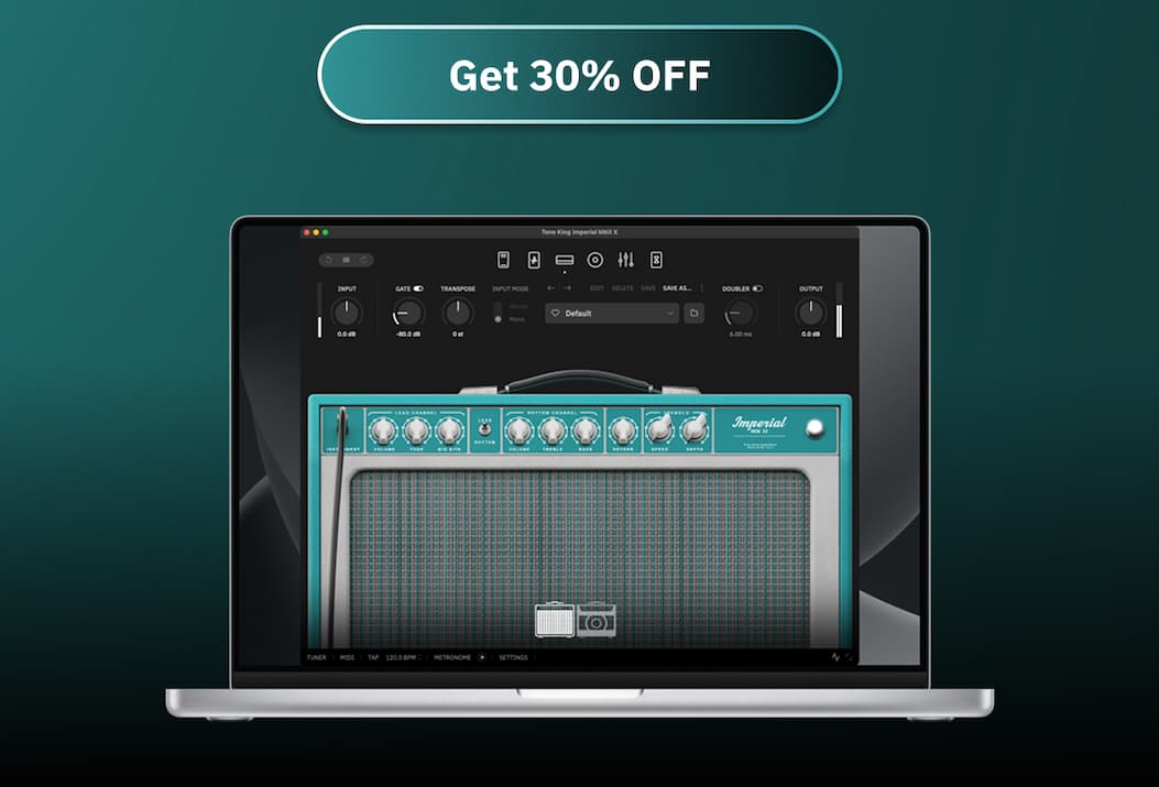 Get 30% OFF Tone King Imperial MKII X