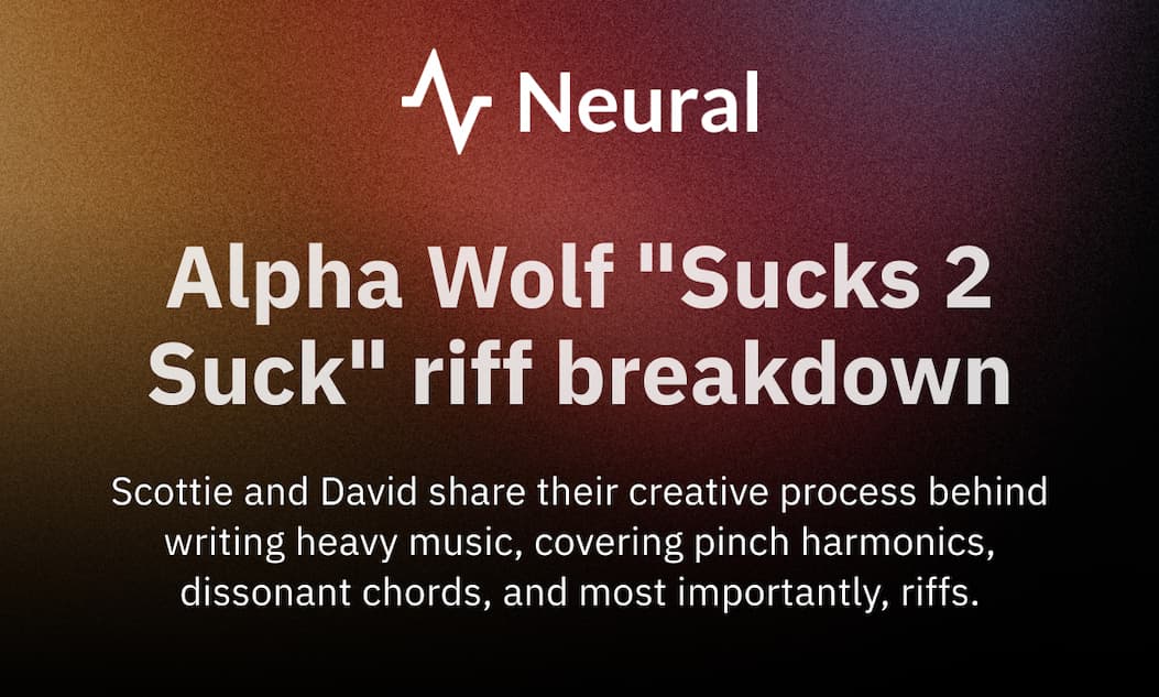 Alpha Wolf "Sucks 2 Suck" riff breakdown