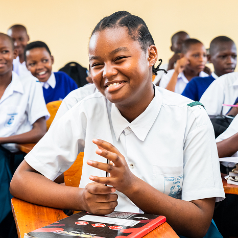 An image of Room to Read's Girls in Education Program