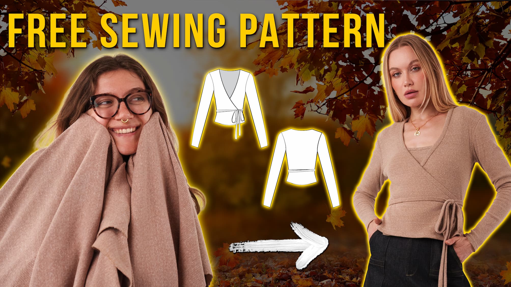Get Ready for Fall by Sewing this FREE Pattern with Me! 🍂