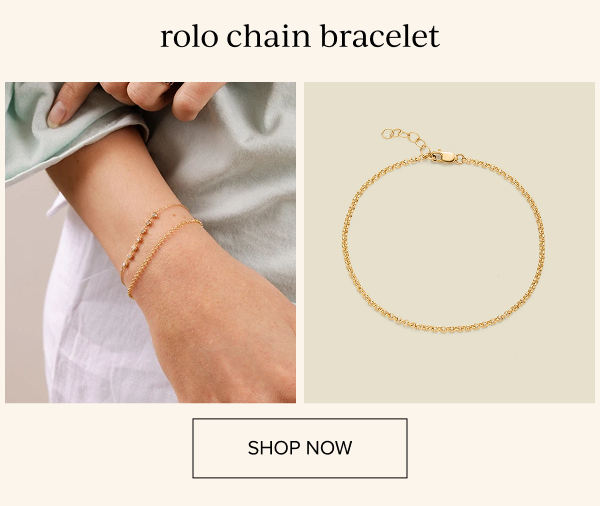 Rolo Chain Bracelet