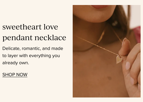 Sweetheart Love Necklace