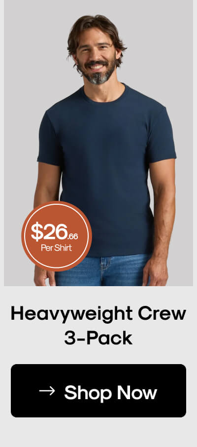 Heavyweight Crew 3-Pack