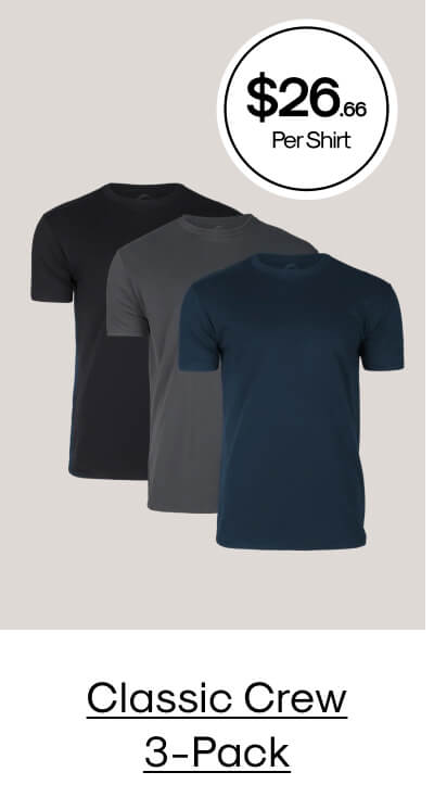 Classic Crew 3-Pack
