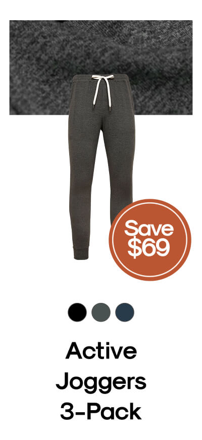Active Joggers 3-Pack