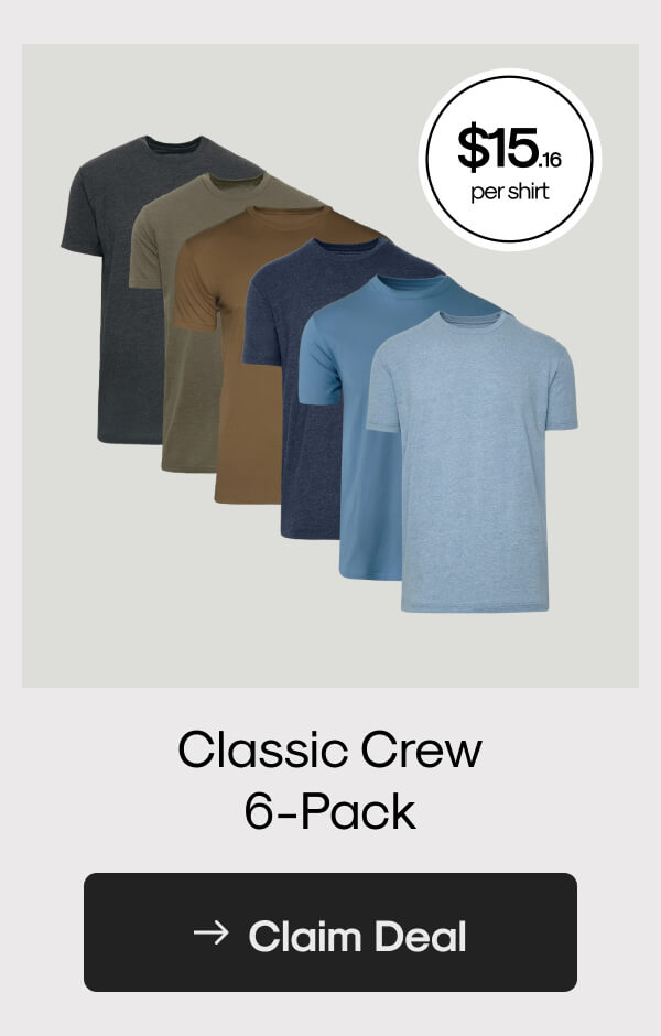 Classic Crew 6-Pack