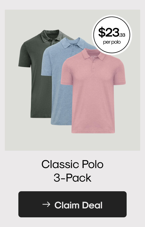 Classic Polo 3-Pack