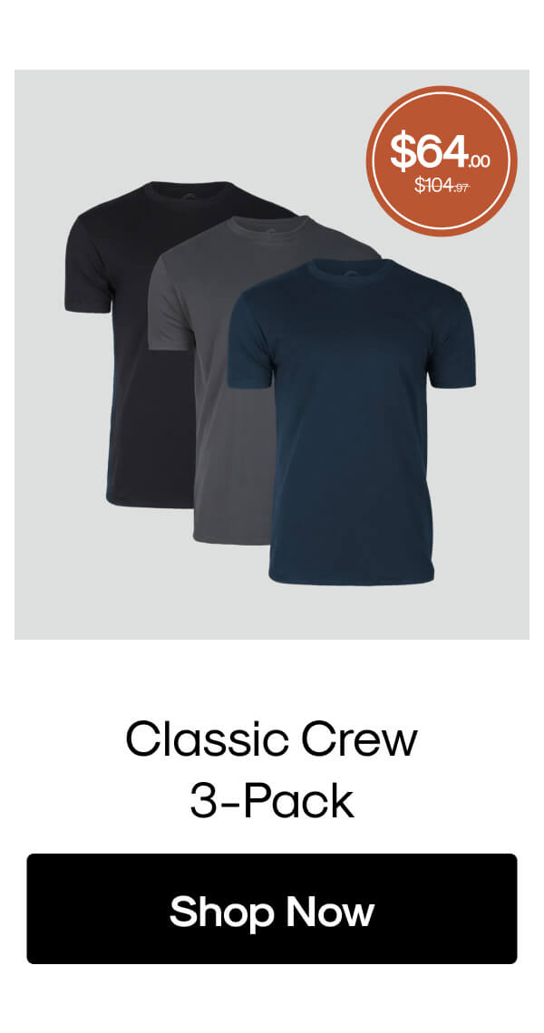 Classic Crew 3-Pack