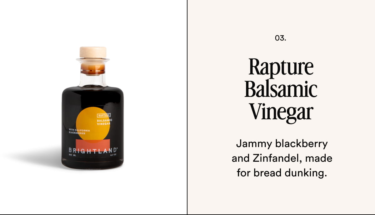 Rapture Balsamic Vinegar