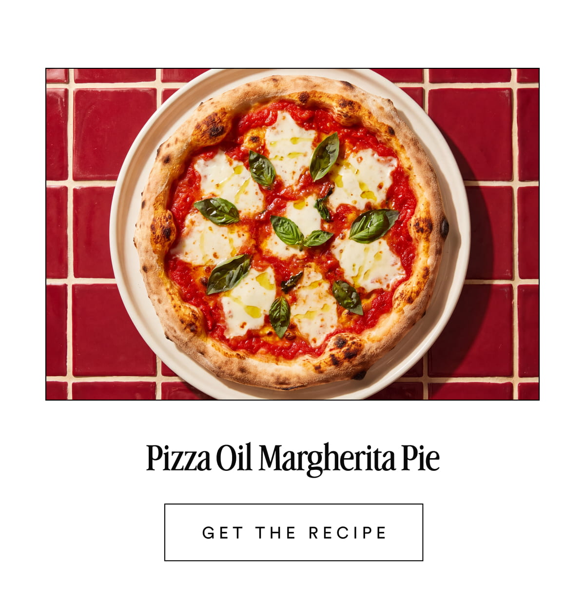 Pizza Oil Margherita Pie