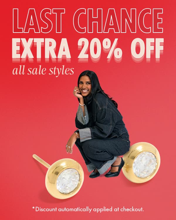 Take an extra 20% Off Sale Styles
