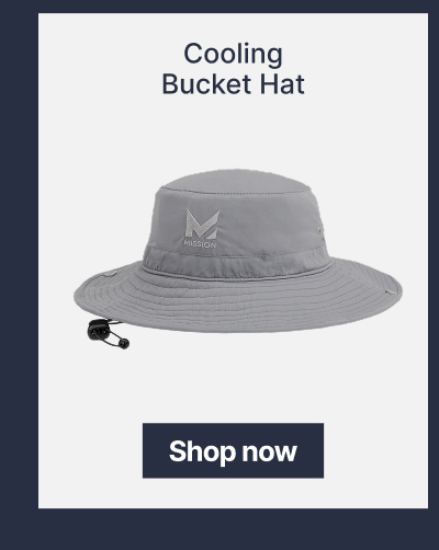 Cooling bucket hat