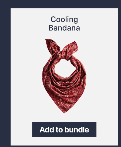 Cooling bandana