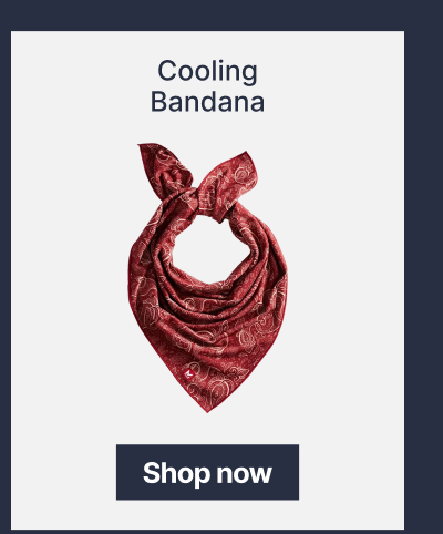 Cooling bandana