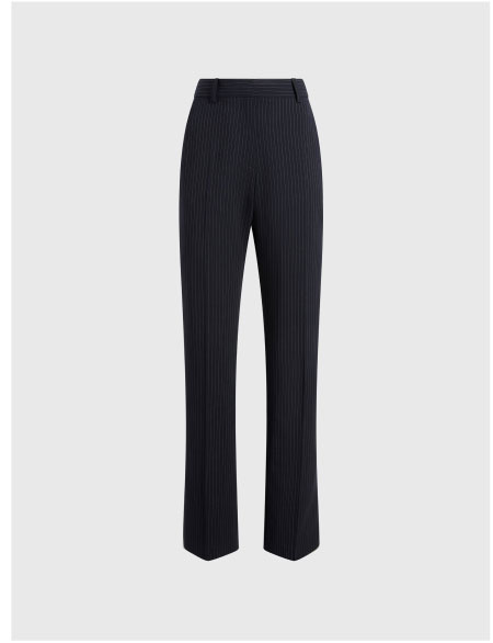 Straight Leg Trouser in Wool