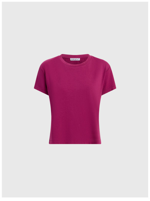 Shrunken Tee in Cotton Jersey