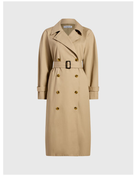 Trench Coat in Water-Resistant Twill