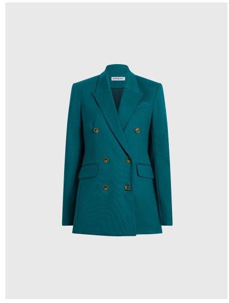 Double-Breasted Blazer in Seasonless Wool Double-Breasted Blazer in Seasonless Wool