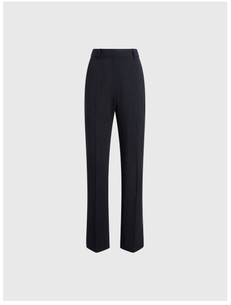 Straight Leg Trouser in Wool