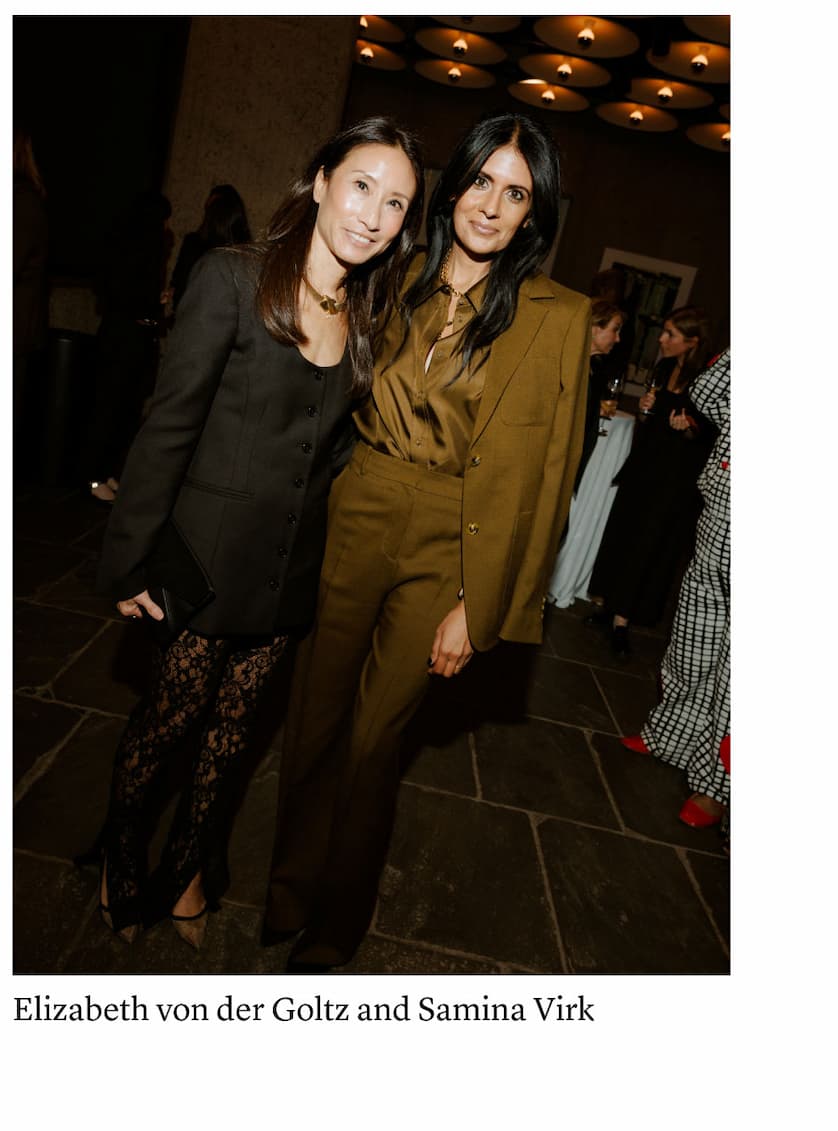 Elizabeth von der Goltz and Samina Virk