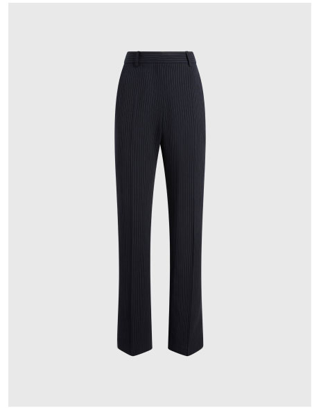 Straight Leg Trouser in Wool