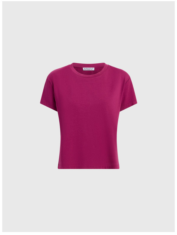 Shrunken Tee in Cotton Jersey