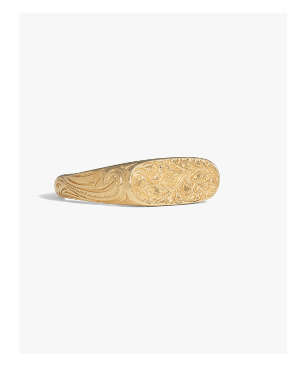 Filigree Signet Ring