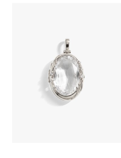 Mystic Portal Locket, silver