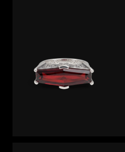 Filigree Coffin Ring