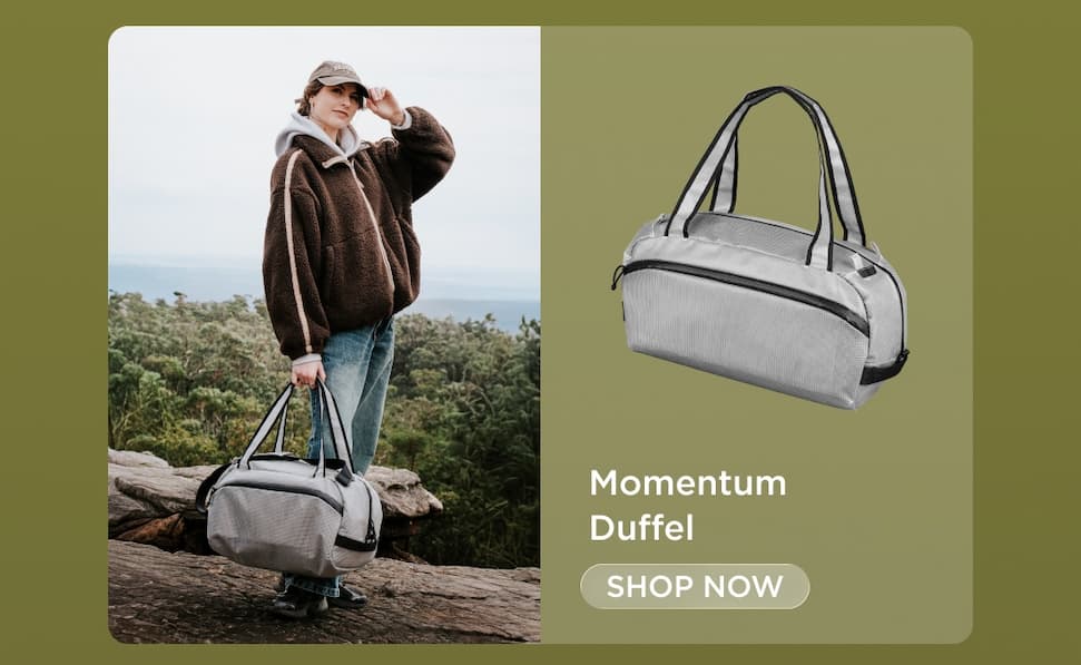 MOMENTUM DUFFEL | SHOP NOW