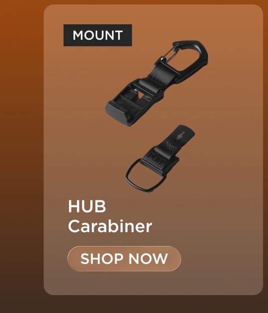 MOUNT | HUB Carabiner Mount | SHOP NOW