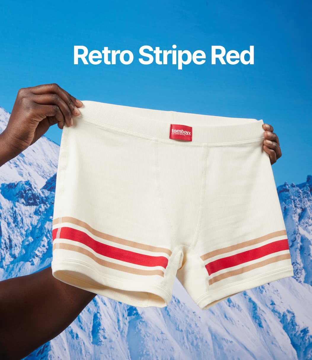 Retro Red Stripe