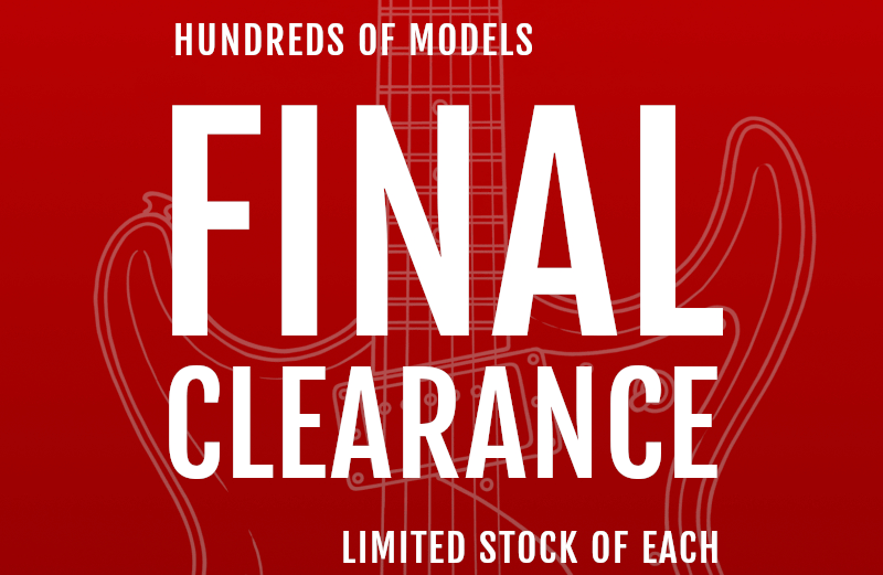final clearance