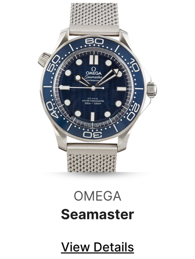 Used Omega Seamaster Diver 300M James Bond 60th Anniversary