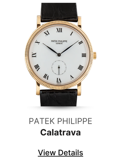 Pre-Owned Patek Philippe Calatrava Ref 3919 18k Yellow Gold