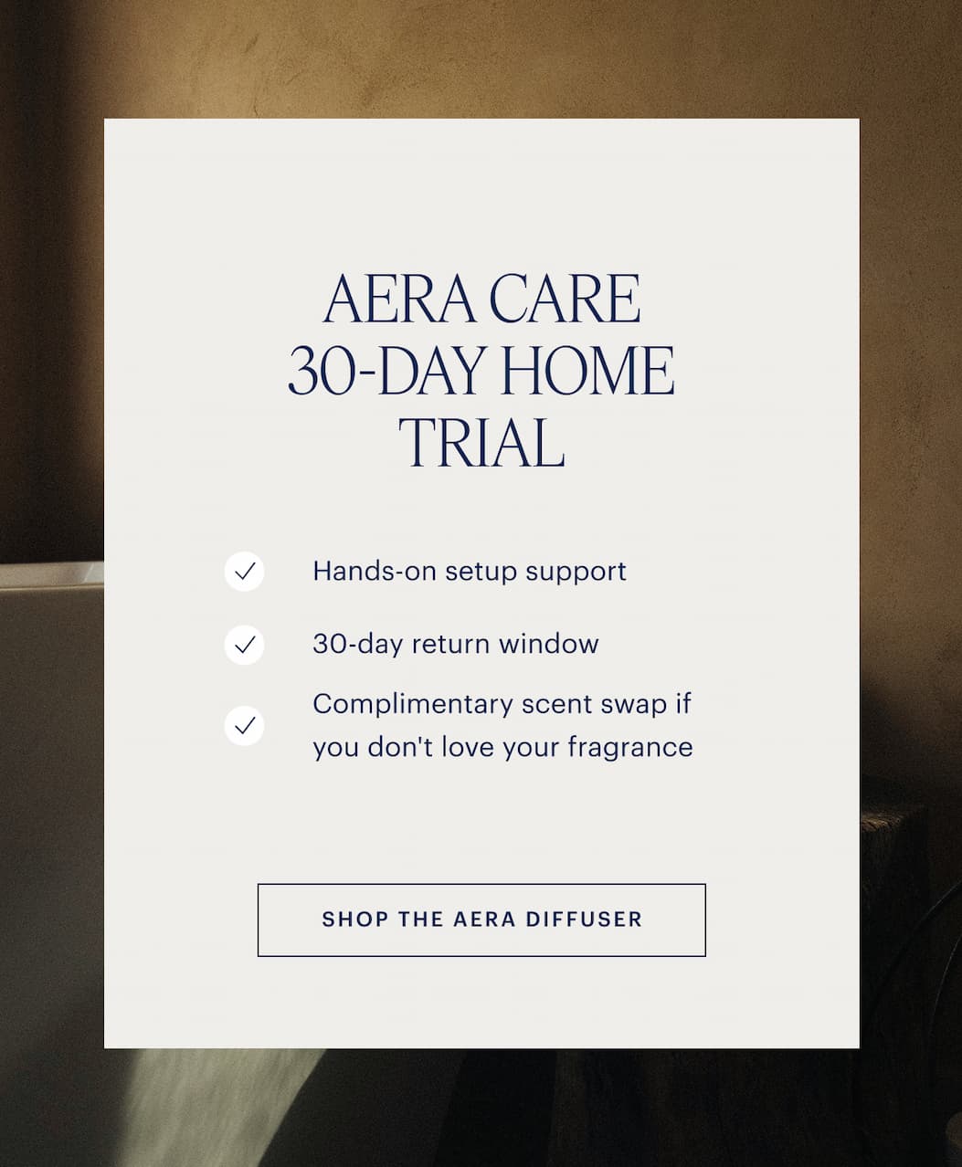 Aera Care 30-Day Home Trial - Shop the Diffuser