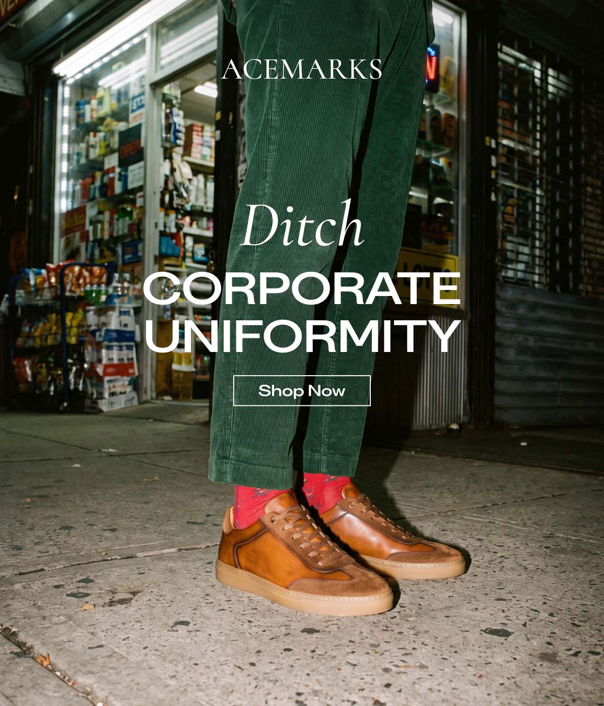 ACE MARKS   DitchCORPORATE UNIFORMITY   Shop Now  