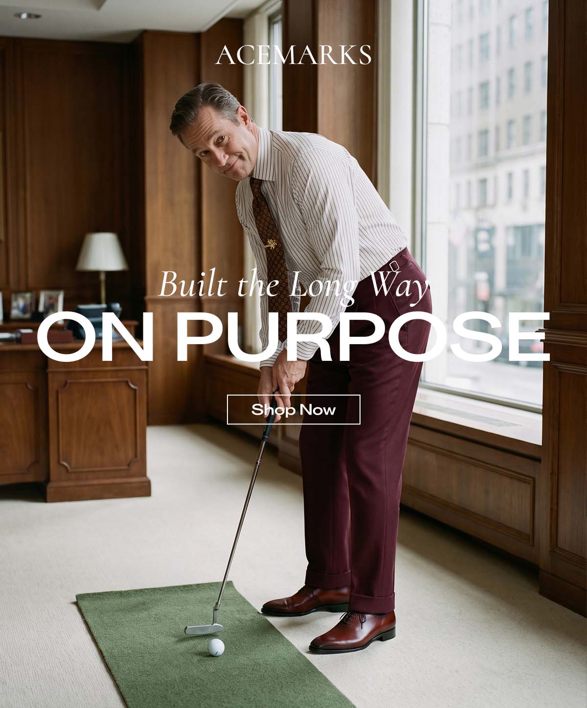 ACE MARKS  Built the Long Way  ON PURPOSE   Shop Now
