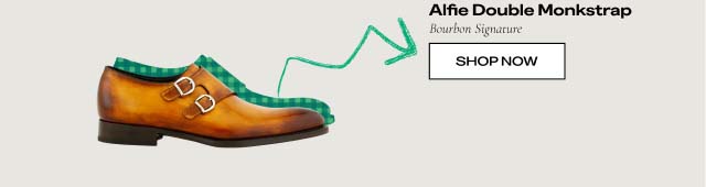 Alfie Double MonkstrapBourbon Signature SHOP NOW