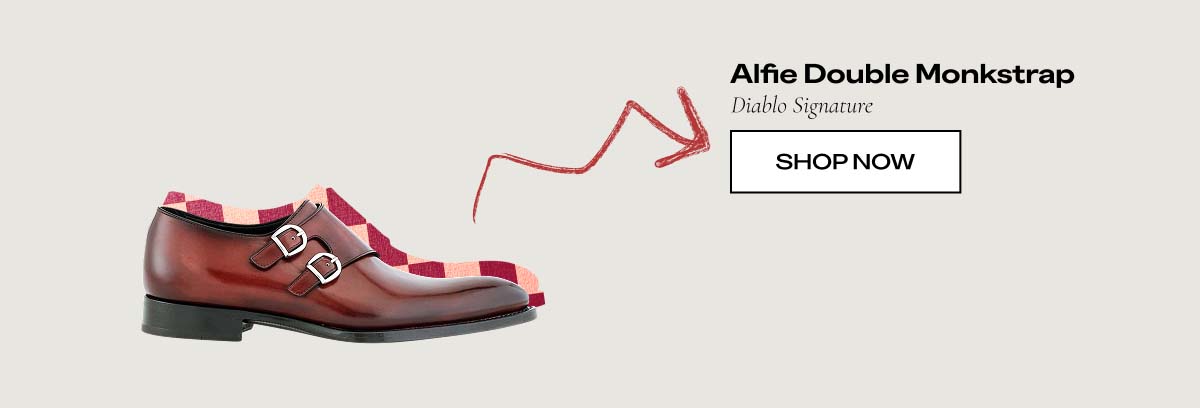 Alfie Double MonkstrapDiablo Signature   SHOP NOW