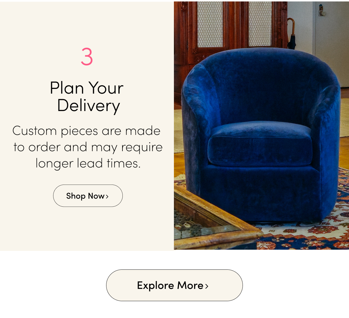 Plan Your Delivery