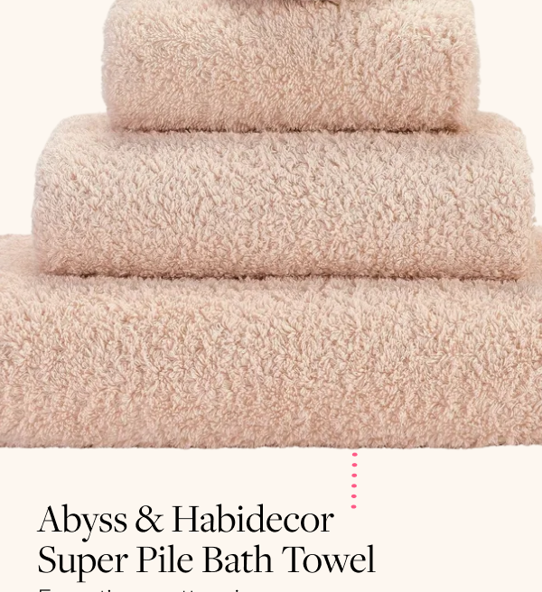 Abyss & Habidecor Super Pile Bath Towel