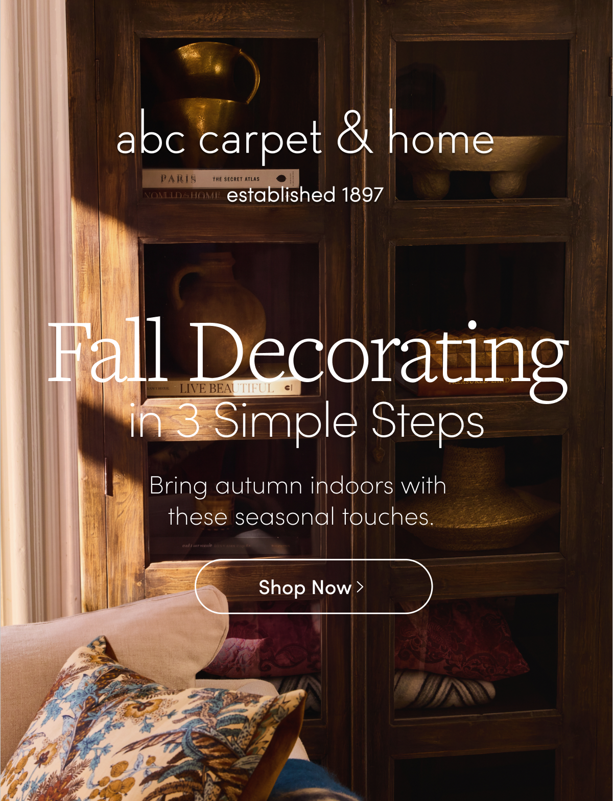 Fall Decorating in 3 Simple Steps