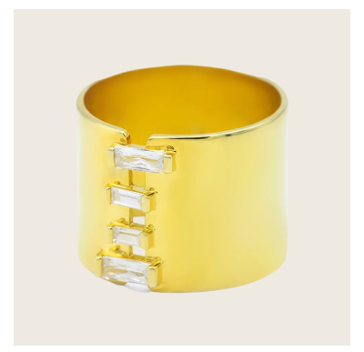 Dorian Webb Baguette Closure Ring