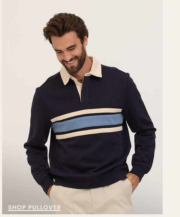 Alvin Heavy Terry Rugby Pullover
