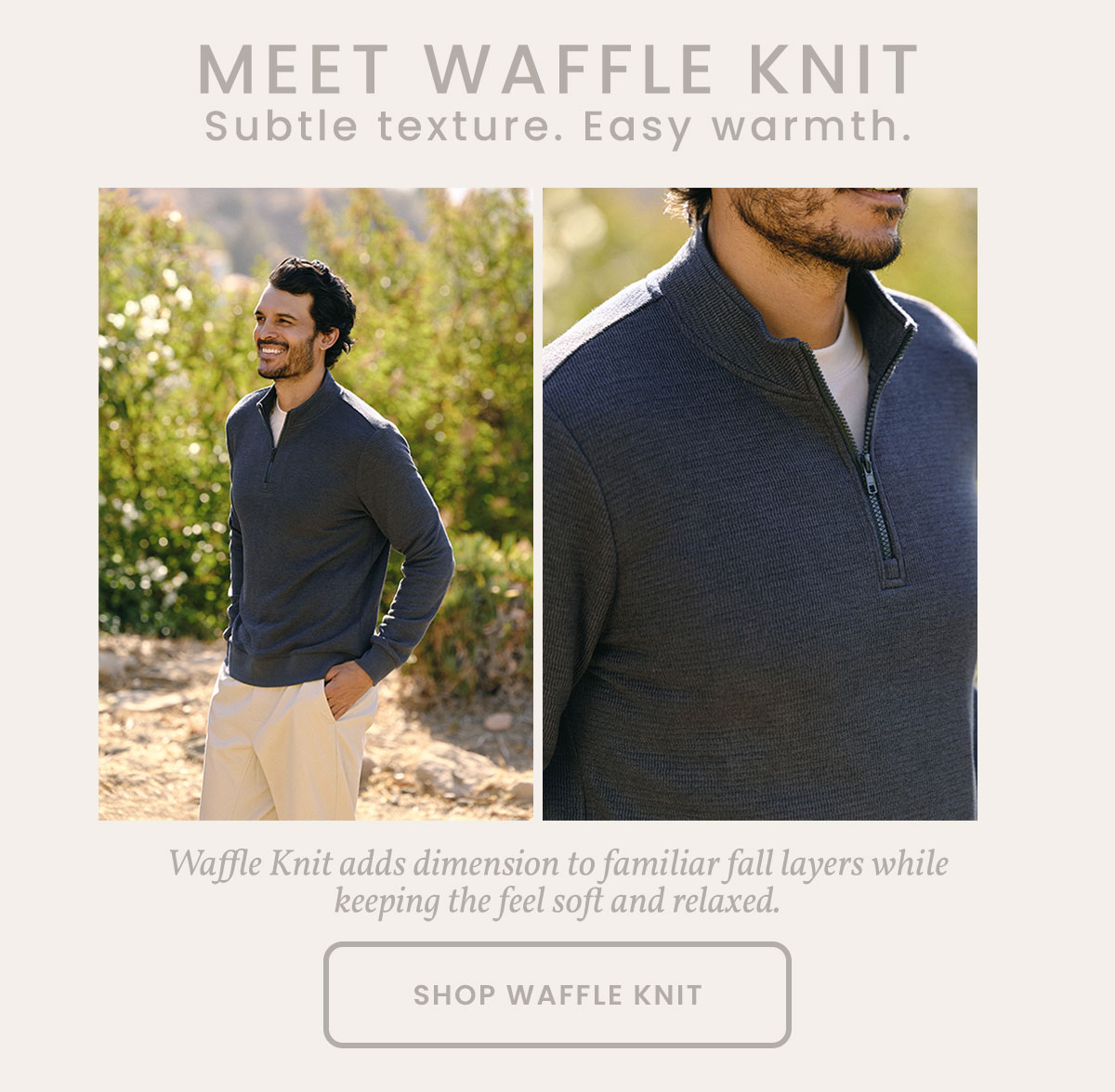 Shop Waffle Knit
