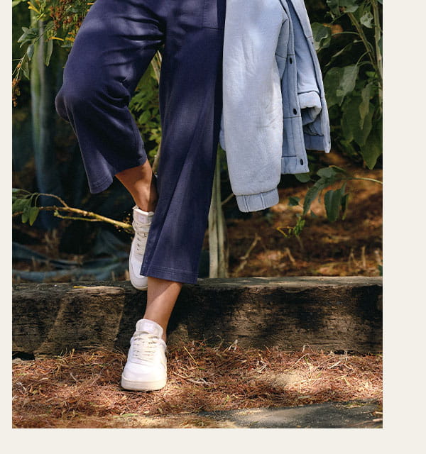 Malia Denim Terry Puffer Jacket