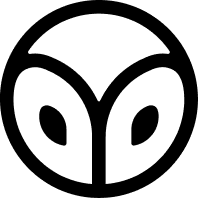 Hiut Denim black H logo.